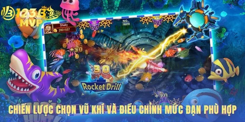 Điều chỉnh mức đạn bắn linh hoạt theo từng loại mục tiêu