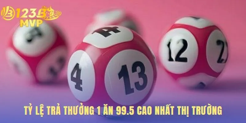 Xổ Số 123B - Sảnh Chơi Đa Dạng Tỷ Lệ 1 Ăn 99.5 2 Xổ số 123B khẳng định ưu thế với tỷ lệ 1 ăn 99.5